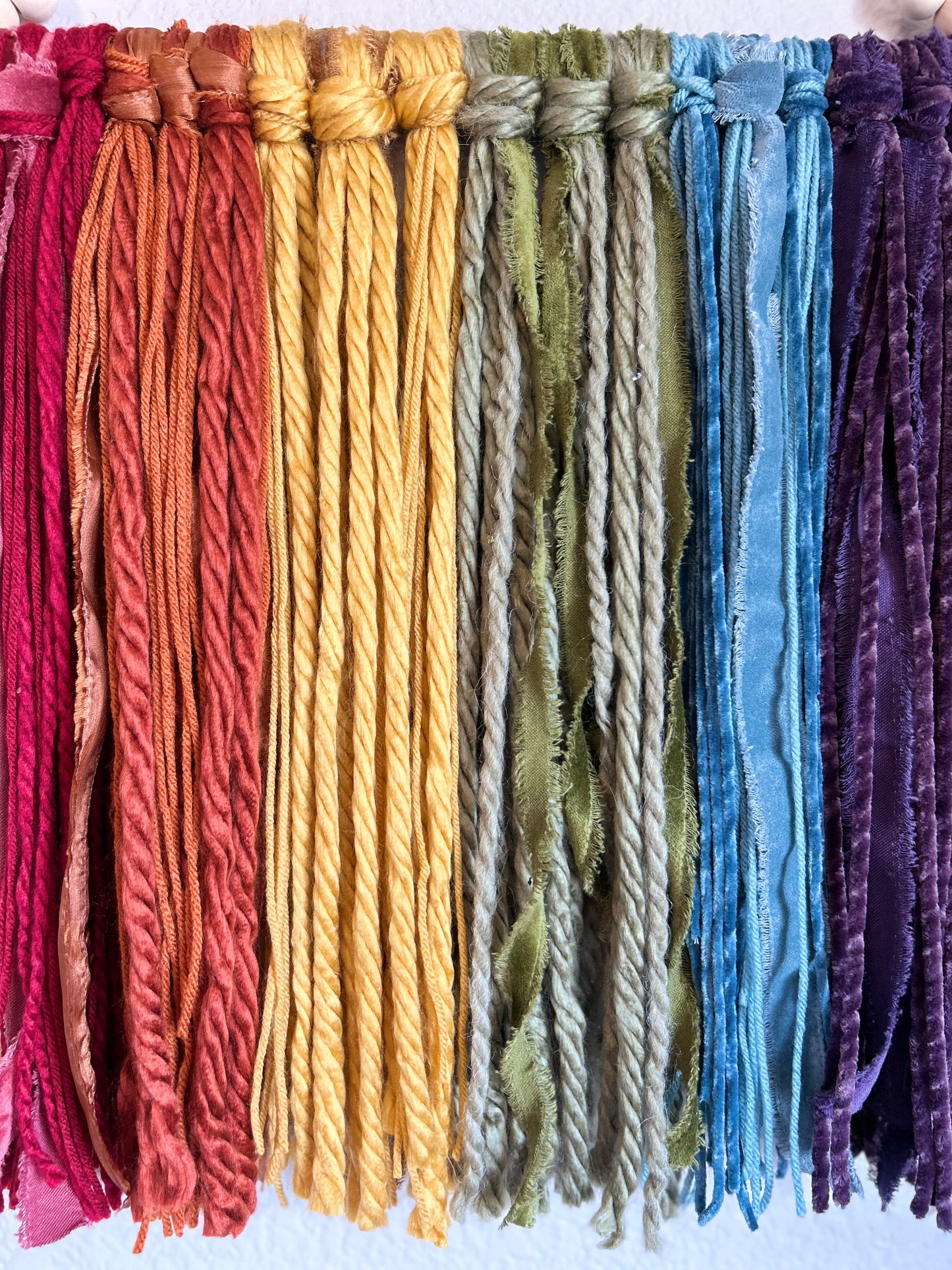 Rainbow Harmony Yarn Tapestry