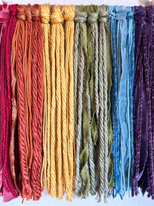 Rainbow Harmony Yarn Tapestry