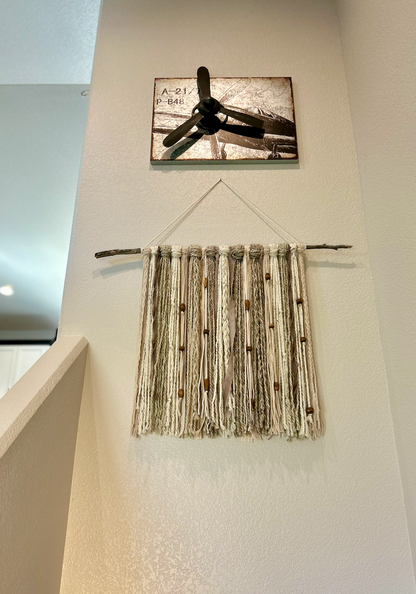 Woodland Serenity Yarn Tapestry