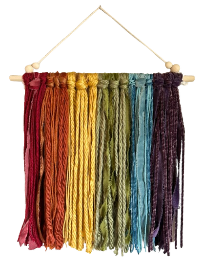 Rainbow Harmony Yarn Tapestry